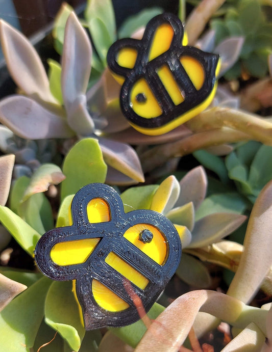 Bee / Bumblebee Jam Plugs for Quad Skates (pair)