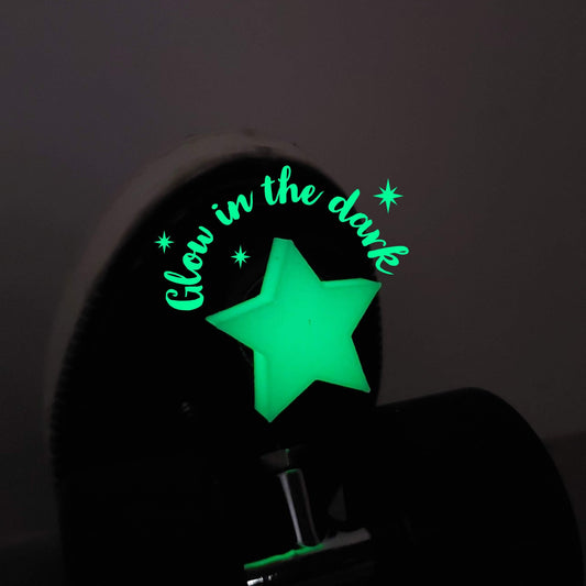 Glow in the Dark Jam Plugs for Quad Skates (STAR)